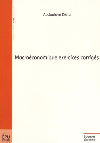 Macroéconomique exercices corrigés