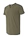 Next Level Men's CVC V M MILITARY GREEN