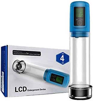 WUTTUAI Extender Stretcher Pump, Electric Pennis Enlargement with Transparent Visible Bigger Pennis Pump