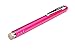 TruGlide Mesh Fiber Stylus with Microfiber Knit Tip for All Capacitive Touch Screen Tablets, iPad, and Smartphone (Pink with Silver Clip)