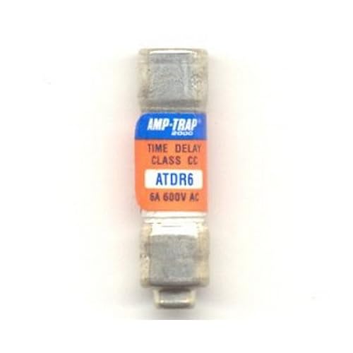 Ferraz Shawmut ATDR6 6 Amp 600V Time Delay Fuse - Class CC (ATDR-6A) 3 thumbnail image