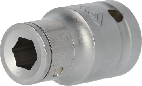 BRILLIANT TOOLS BT022907 1/2 Inch Bit Adapter for 1/4 Inch [Powered by KS Tools]