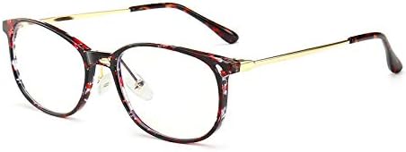 Simvey Blue Light Blocking Glasses for Computer Anti Eyestrain Clear Lens Gaming Glasses Women (Flower)