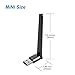 BrosTrend 650Mbps Long Range USB WiFi Adapter for Laptop, Desktop of Windows 10/8/7/XP & MAC OS X 10.14~10.9, 5dBi Antenna, 5G 433Mbps, 2.4G 200Mbps