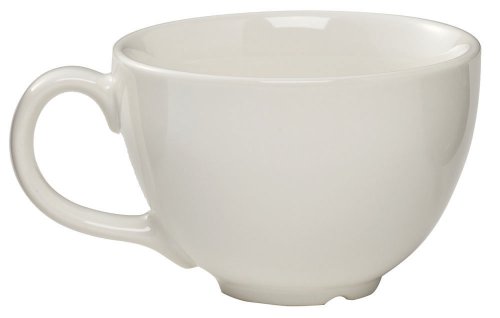 Rattleware Cremaware White Cup, 16-Ounce, 4-Pack