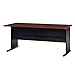 Bush Furniture Series A 72W Desk Workstation for Home or Professional Workspace, Desktop Solution for Office Use, Hansen Cherry
