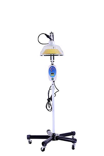 BONEW Floor Standing Acupuncture TDP Lamp Electromagnetic Heating Therapy Device Digital Portable Magnetic Lamp Infrared Heat Relief of Muscular Pain/Sore Muscles/Arthritis/Bursitis/Back ache CQG-222