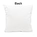 VIPbuy Home Décor Super Soft Short Plush Square Throw Pillow Case Sofa Cushion Cover with Invisible Zipper- 18 x 18 inches -No Insert- Soccer Ball Theme