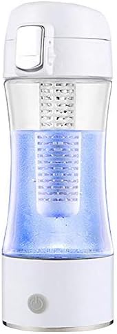 XXGJK Hydrogen Water Generator, H2 Water Ionizer Bottle, SPE Electrolysis Energy Hydrogen-Rich Antioxidant- Capacity: 300-400Ml