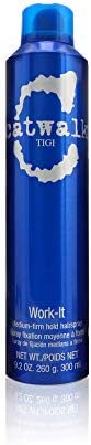 TIGI Catwalk Work-It Medium Firm Hold Hairspray 9.2 oz