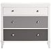 Little Seeds Monarch Hill Poppy 3 Drawer Dresser, Gray