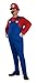 Disguise Super Mario Deluxe Mens Adult Costume, Red/Blue, X-Large/42-46