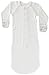 Goumikids Goumijamms Organic Smart Baby Gown, With No Scratch Mitts and Foot Pockets With Easy Diaper Change