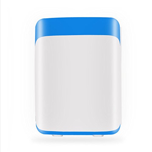YUNJIE Mini Fridge Electric Cooler And Warmer,Compact & Portable Ac & Dc Power Cords 100% Freon-free & Eco Friendly Home Office Car Dorm Or Boat-blue 35x26x23cm(14x10x9inch)