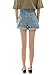 Season Show Girls Denim Shorts Retro High Waisted Jeans Shorts Pant M Blue