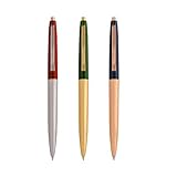 Kikkerland Metal Retro Pens, Set of 3
