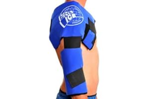 AUTHENTIC BASEBALL SHOP Baseball Pitcher Shoulder/Upper Arm Pro ICE Wrap (Youth & Adult Sizes)