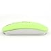 SROCKER T3 Ultra-thin 2.4GHz Wireless Silent Click Optical Mouse/Mice 3 Adjustable DPI Levels with 4 Buttons and Nano USB Receiver for Laptop/PC/Mac(Green)