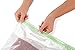 8 Travel Storage Bags for Clothes - No Vacuum or Pump Needed Space Saver - Roll-up Compression Bags Travel | 4 Large 4 Medium - Plus Luggage Tags