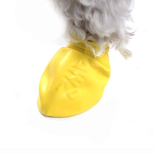 PawZ Dog Boots Rubber Dog Booties Waterproof Snow Boots for Dogs