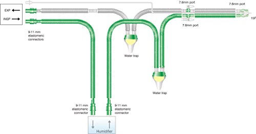 Anaesthetics India Ventilator Circuit Neonatal With 2 Water Trap Single Amazon In Industrial Scientific