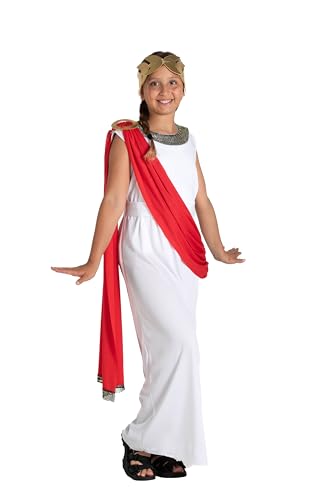 Ciao Puella Ancient Roman Kostüm Verkleidung Mädchen (Größe 5-7 Jahre)