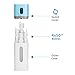 Travel Bottle Set, Nacuwa 4-in-1 Travel Dispenser Bottle, Refillable Travel Shampoo/Lotion/Sanitizer Container