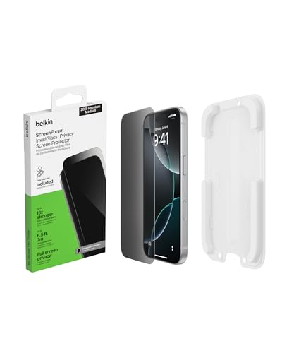 Belkin ScreenForce InvisiGlass Privacy Protector Pantalla... en promo sur Amazon
