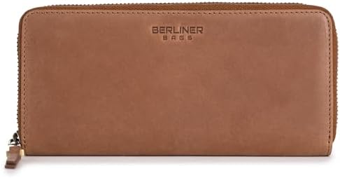 Mossruta Luxury Real Leather Zip Around Travel Wallet | Large