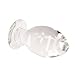 Eastern Delights Huge Glass Butt Plug, G-spot Crystal Anal Plug Trainer Sex Toy (Extra Large)