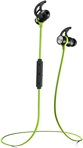 Phaiser BHS-730 Bluetooth Headphones Headset Sport Earphones with Mic and Lifetime Sweatproof Guarantee - Wireless Earbuds for Running, Limegreen