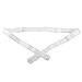 WINOMO 3pcs Adjustable Low Back Bra Strap Converter Extension Strap for Party Banquet Bare-back Dress