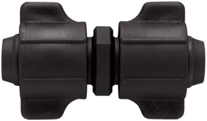 Orbit 2 Pack 1/2 Inch Universal Coupler Fitting for Drip Irrigation Tube (.620-.710)