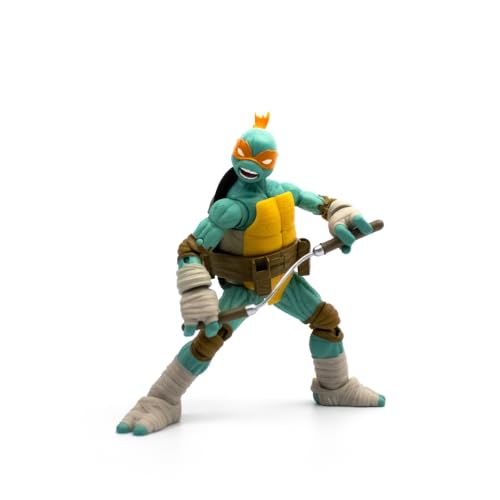 Teenage Mutant Ninja Turtles BST AXN Michelangelo IDW Inspired Comic Heroes 5-i…