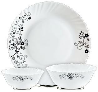 Diva Classique Mystrio Dinner Set 27-Pieces White/Black