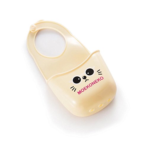 Click Here to See More Images VESNIBA Creative Folding Silicone Hanging Kitchen Bathroom Storage Bag (Beige)