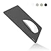 multifun Reusable Non-Slip Rubber Mouse Pads Waterproof Ultra Thin for Mac Black