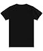 Parvenza Men's 100% Heavy Cotton Material Black T-Shirt,Smart Motivational Printed Designs,Crew Neck Jerseys Easily Washable