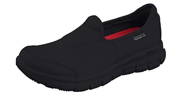 zapatos de trabajo para mujer antideslizantes skechers