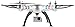 Syma X8g 2.4g 4ch 6 Axis Drone with 8mp 1080p Action Hd Camera, Rc Quadcopter RTF Helicopter