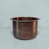 Round Shape Copper Undermount Bar Sink 16-Gauge