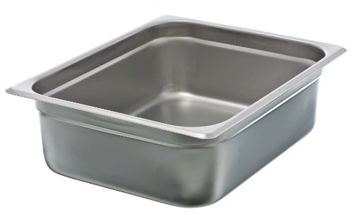 Update International NJP-504 Steam Table Pan, 4″, Silver