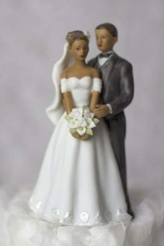 Buy Elegant African American Couple Wedding Cake Topper Online At