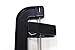 NAHANCO 2600PCBHHU Plastic Skirt/Pant Hanger with Black Metal Hook and Plastic Pinch Clips, Heavy Weight, 14