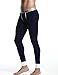 SEOBEAN Men's Low Rise Long John Cotton Pants