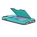 Incipio Stowaway iPhone 8 & iPhone 7 Case with Credit Card Slot Holder and Integrated Stand for iPhone 8 & iPhone 7 - Turquoise/Charcoal