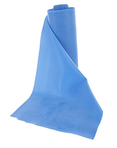 Gima - Elastic Band for Rehabilitation Yoga and Pilates, Blue Colour, Heavy Resistance, Measures 5.5 mx 14 cm x 0.35 mm, Latex-Free - Image 4