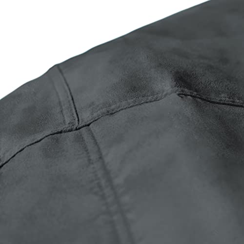 Lumaland Luxurious 4ft Bean Bag Chair with Microsuede Cover Ultra Soft, Foam Filling, Washable