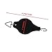 Ogrmar 2PCS Plant Pulley Retractable Pulley Plant Hanger Hanging Flower Basket Hook Hanger for Garden Baskets Pots and Birds Feeder in Different Height Lower and Raise Pack of 2 (Black)
