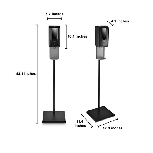 Luxton Automatic Hand Sanitizer Dispenser Sanitizing Station, Steel
